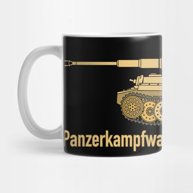 Panzer VI Tiger 1 German WW2 Tank by Battlefields